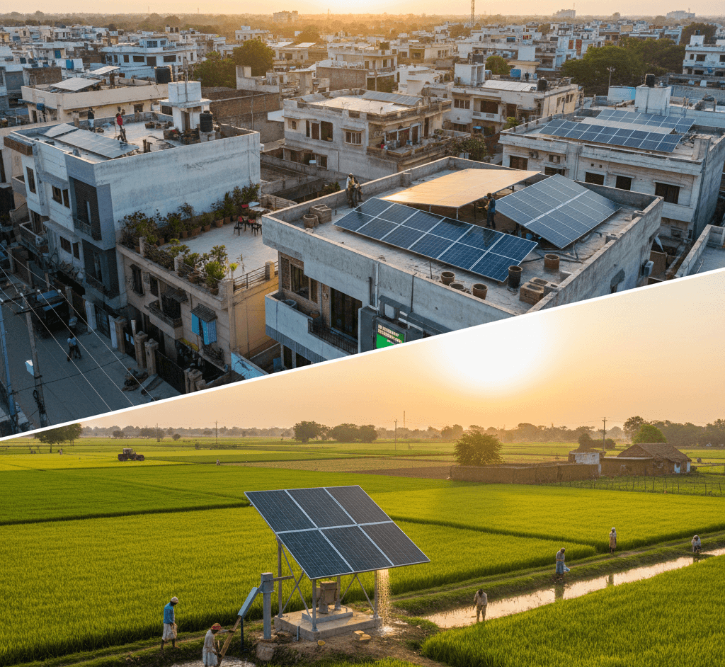 Solar Power for Homes and Farmers in India: Benefits, Subsidies & Impact