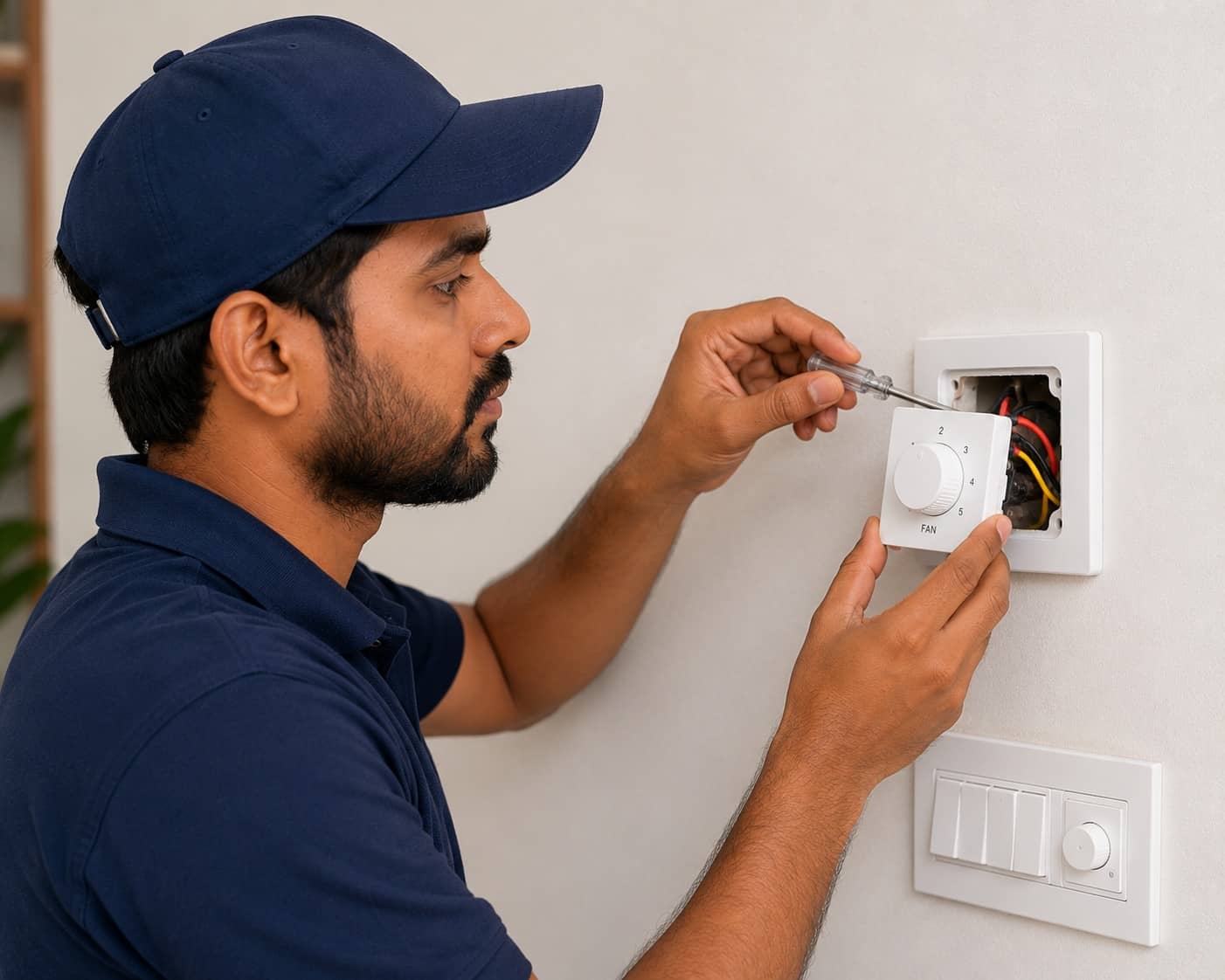 Fan Regulator Replacement.