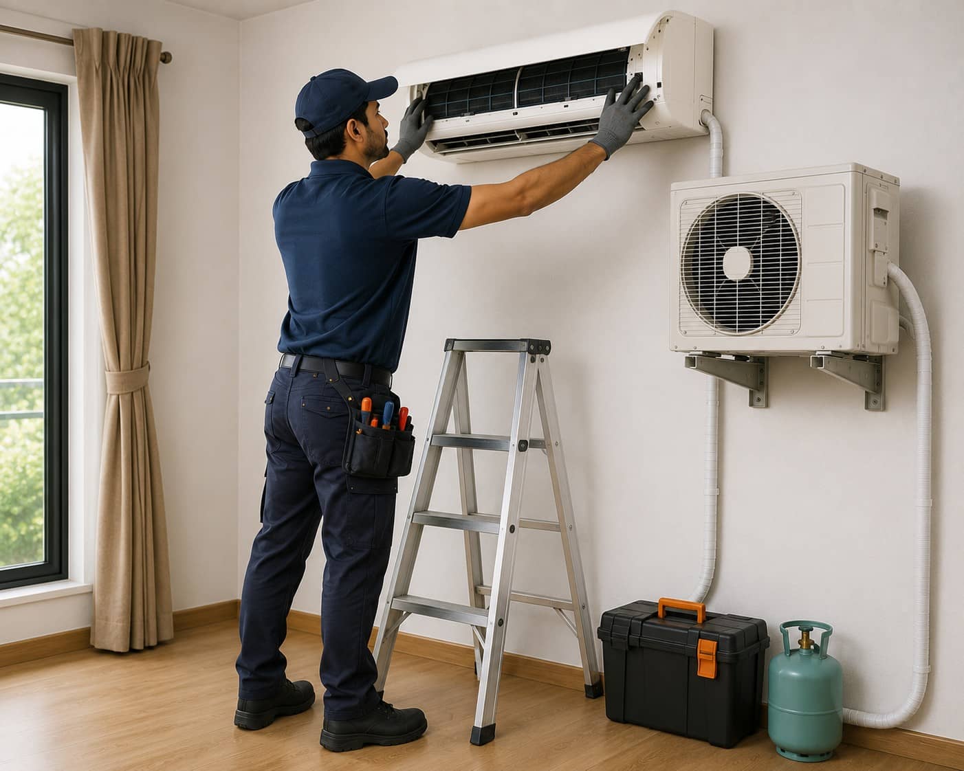 Split AC (Installation + Uninstallation)