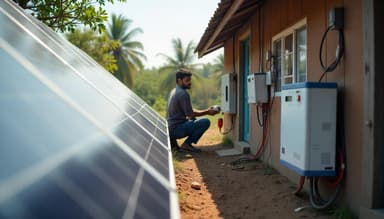 Off Grid Solar Installation