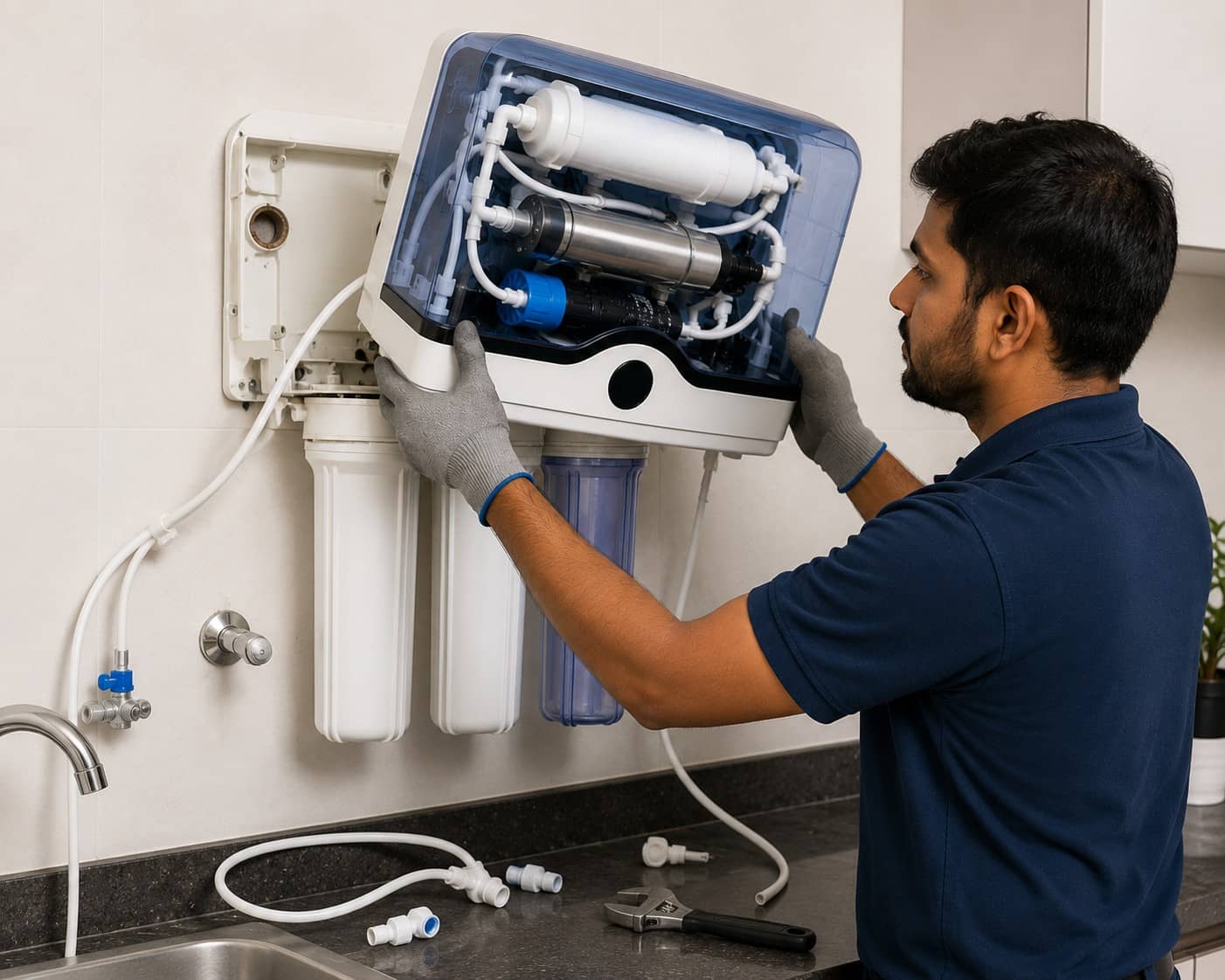 RO/UV Water Purifier Uninstallation